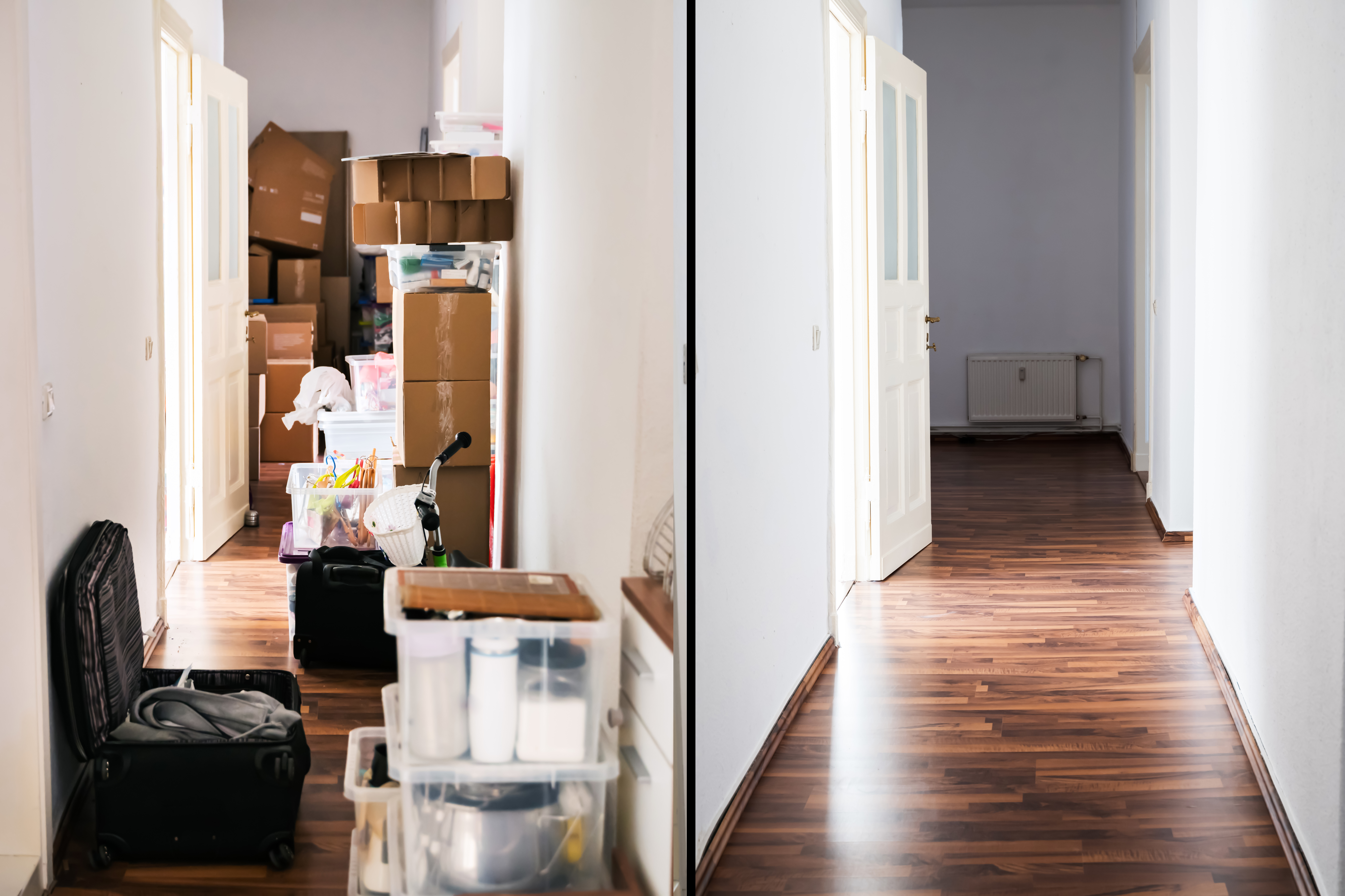 GeoBrix Estate Cleanouts before and after in North Jersey
